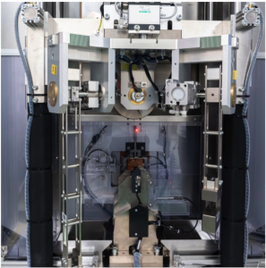 รูปแสดงเครื่องทดสอบแรงกระแทกแบบอัตโนมัติเต็มรูป