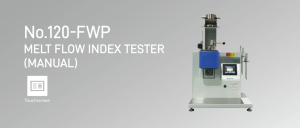 เครื่องวัดอัตราการไหล No.120 FWP แบบ manual แบรนด์ Yasuda Melt Flow Index Tester