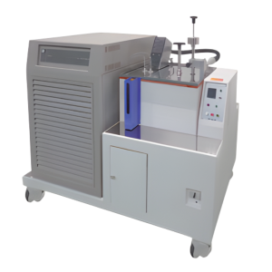 VINYL LEATHER CLOTH COLD PROOF TESTER (WITH REFRIGERATING MACHINE) | 201-R